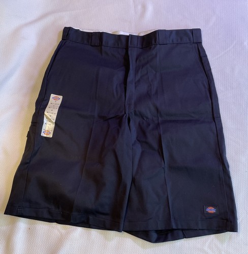 NWT Dickies Loose Fit Flat Front 13” Work Shorts in Black 42283BK Sz 40 Pockets - Picture 4 of 19