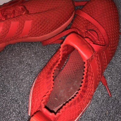 Adidas Originals ZX Flux PK Tripe Red Mens Primeknit Running  display picture 3