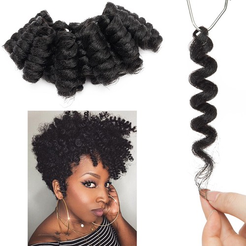 REAL Hair Jamaican Bounce Curlkalon Crochet Twist Pixie Braids Hair Extensions - Picture 9 of 18