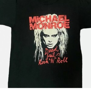 MICHAEL MONROE Tシャツ Mサイズ 2019 HANOIROCKS MICHAEL MONROE Tシャツ マイケルモンロー HANOI ROCKS - メルカリ