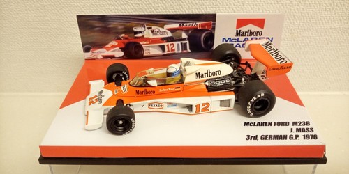 CONVERSION 1/43 Minichamps McLAREN FORD M23B MASS 3rd PLACE, GERMAN GP 1976 - Picture 1 of 4