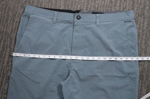 Volcom Men's Chino Ripstop Chino Shorts Size 40x10 Light Blue Beach Comfort - Picture 14 of 18