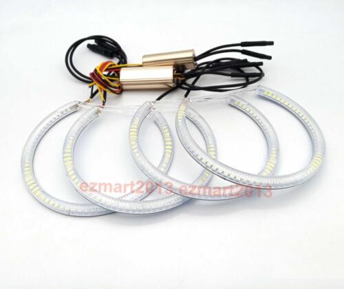 Switchback W&Y Halo Ring for BMW Z3 Halogen Headlamp Angel Eyes Devil Demon DRL - Picture 8 of 13