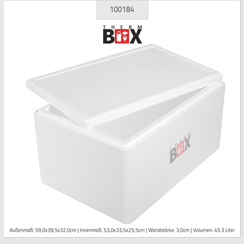 Scatola Di Polistirolo Thermobox per Alimenti E Bevande, Fresco per Riscaldament - Foto 7 di 12