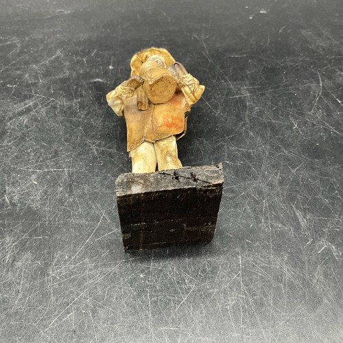 Vintage Elaborado A Mano mexikanische Volkskunst Papierfigur 4 1/2" T - Bild 6 von 8