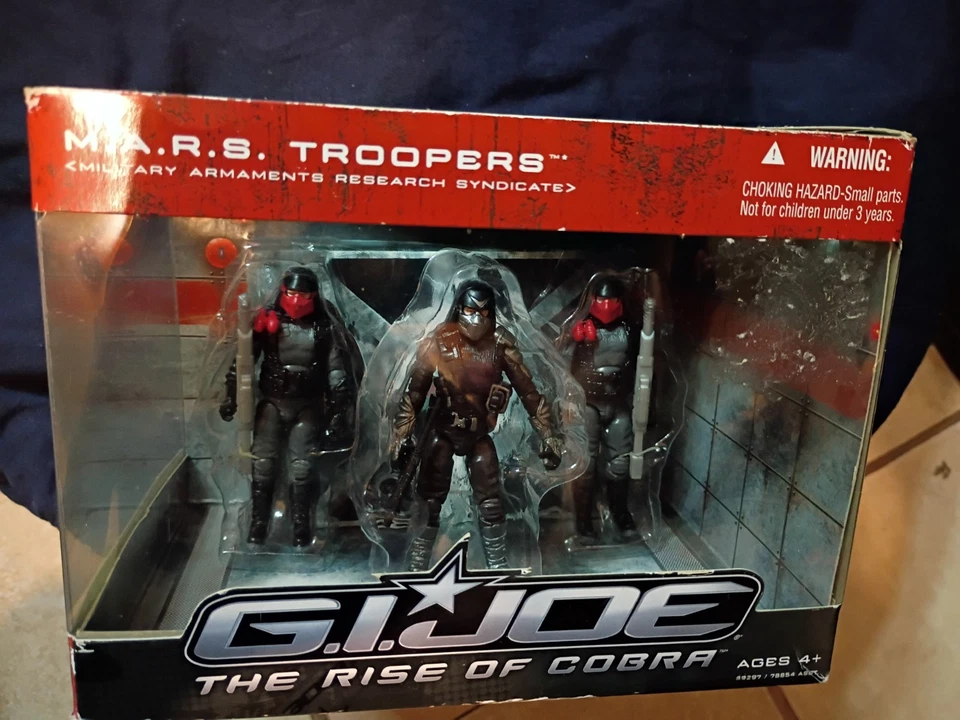 GI Joe Mars Troopers Paquete de 3 SELLADOS Completo Rise of Cobra ARAH Hasbro 2008 Foto 2 de 4