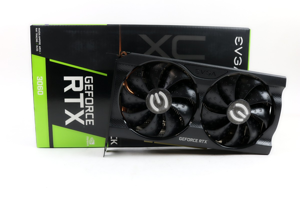 EVGA GeForce RTX 3060 12GB XC Black w/Box | 1yr Warranty, Fast