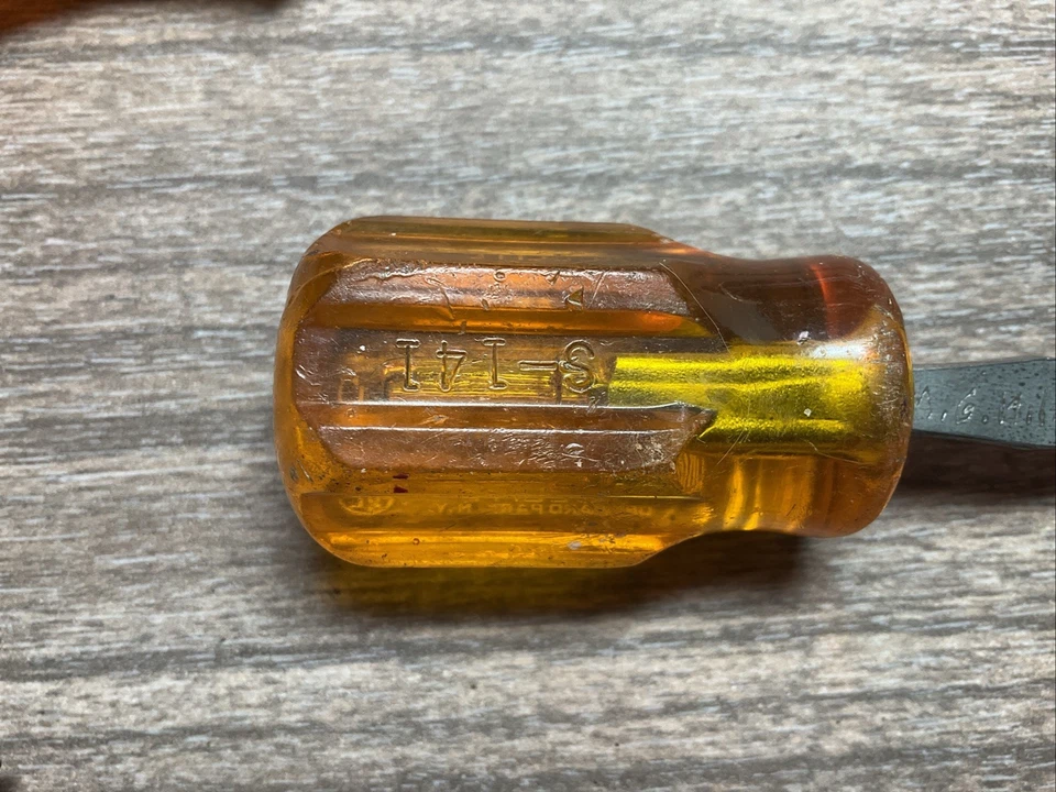 Xcelite Flat Head Screw Driver Set (4 Pack) Vintage R5166 R144 S141 S316 - Image 4 of 4