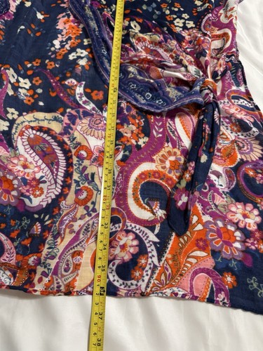 New Direction Women’s Kimono Colorful One Size Plus Flowy Long Boho Artsy - Picture 6 of 7
