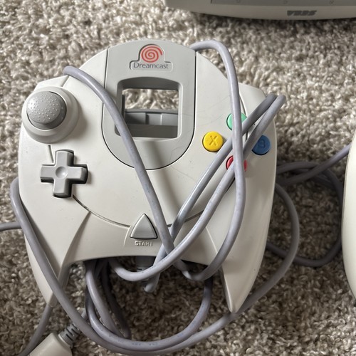 Sega Dreamcast Konsole (HKT-3020) 2 Controller, VMU, ohne Kabel - GETESTET - Bild 7 von 7