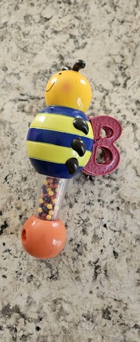 Bumble Her Baby Rattle Musical Toy Maracas Bee Bop Toddler Battat Toys
