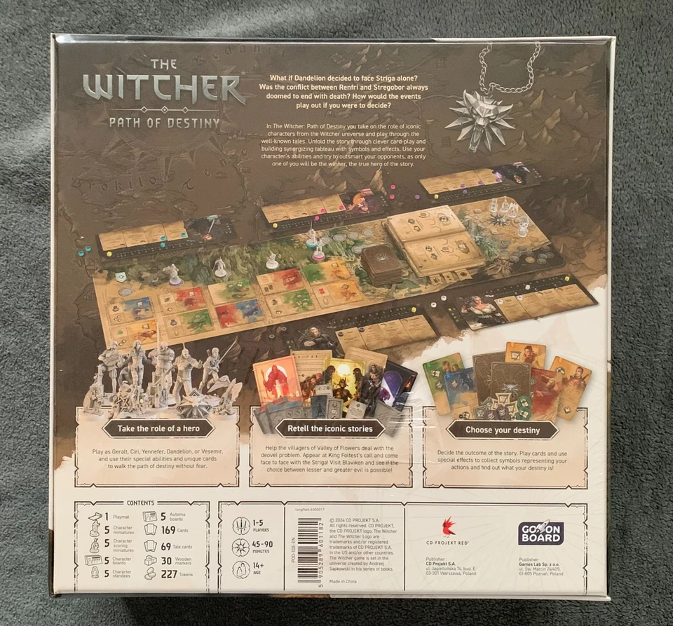 The Witcher: Path of Destiny - Gameplay ALL-IN - Sealed - VERSAND NACH VEREINBARUNG - Bild 4 von 4