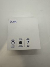 Oura Horizon Gen3 Size 7-Stealth Noir Mat. Open Box New