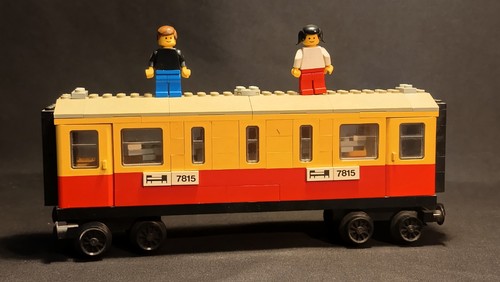 Lego System 7815 12V Train Voiture Lit