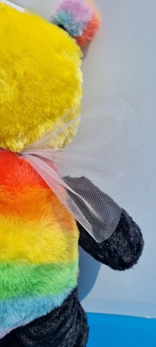 Build A Bear Regenbogenbiene Glück Brandneu mit Etikett Stolz - Bild 12 von 13