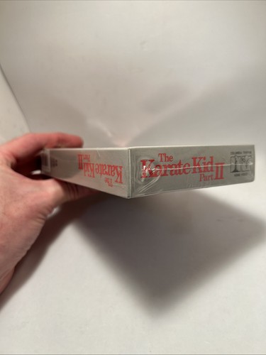 The Karate Kid Part 2 II (VHS, 1986) NEW SEALED Watermarks Fast Shipping! - Bild 8 von 12