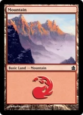 Mountain (313) Light Play, English Magic the Gathering MTG Commander