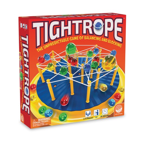 New - MindWare Tightrope - The Unpredictable Game of Balancing and Blocking - Picture 1 of 12