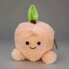 Aurora Palm Pals Mellow Peach Plush 5  Stuffed Animal Cravings Series Cute Soft