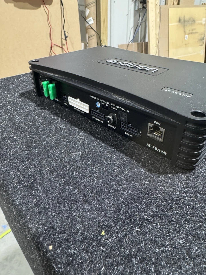 Amplificador procesador DSP Audison Forza AP8,9 bits - negro Foto 3 de 4