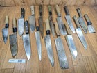 Damaged Lot of Japanese Chef's Kitchen Knives Broken from Japan LL025