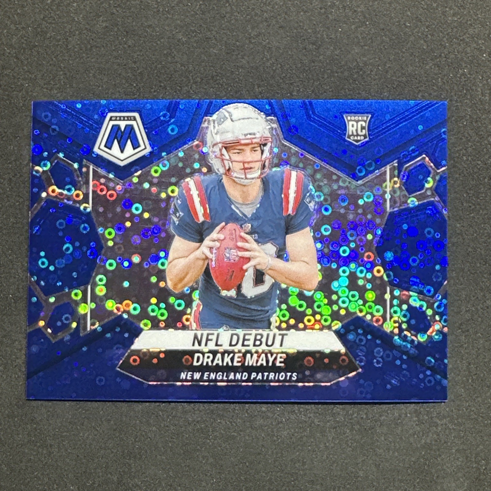 2024 Panini Mosaic Prizm - NFL Debut Drake Maye No Huddle Blue  /75 - SEE BELOW