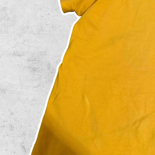 1990s Style Ralph Lauren Polo Bear Men's Yellow T Shirt | XL - Picture 7 of 10