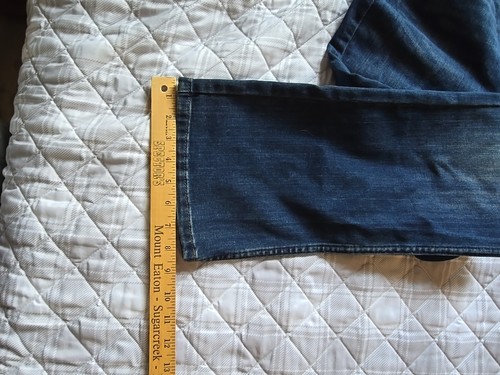 Kurze legendäre Damenjeans Größe 10 Lee Bootcut mittelhoher Bund Stretch neu mit Etikett - Bild 10 von 10