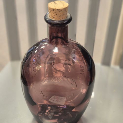 Wheaton Purple Washington The Father of His Country 8” Bottle - Picture 5 of 7