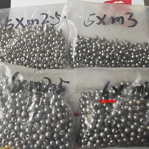 Stainless Steel Drilling Balls Blind Hole Ball Knob Nuts Female Threaded M14-M20 - Picture 14 of 21