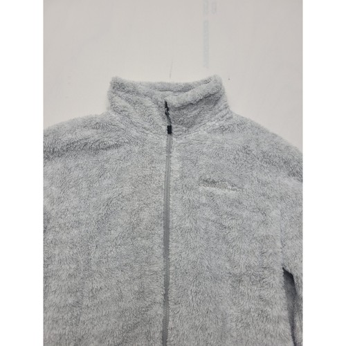 Chaqueta Eddie Bauer Talla Grande Para Mujer Vellón Difuso Cremallera Completa SÚPER SUAVE Gris - Imagen 2 de 21