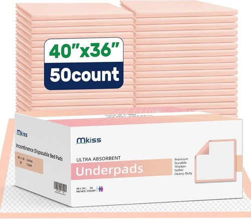 Heavy Duty Thicken Chucks Pads 50 Count - Picture 3 of 9