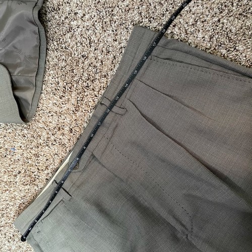 VALENTINO Designer 40R/34W Classic Gray Wool Blend 2-Piece Suit VNTG EUC - Picture 11 of 23