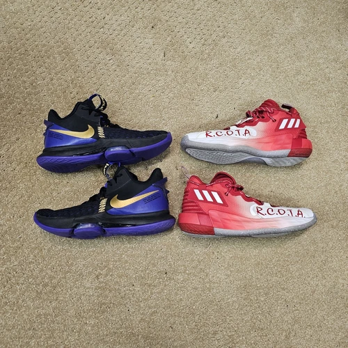 Adidas Dame 7 EXTPLY + LeBron Witness 5 - Men sz 8/ Wom sz 9.5