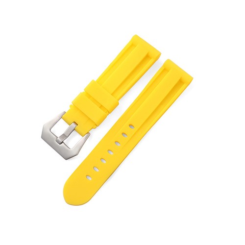 22 24 26 mm Silicone Rubber Watch Band For PANERAI PAM Diver Strap With Buckle - Bild 12 von 13