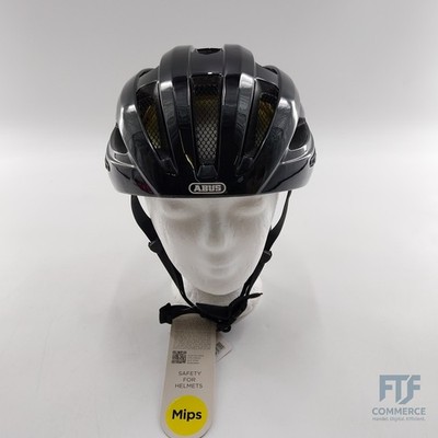 ABUS Rennradhelm Macator M (52-58 cm) MIPS - Fahrradhelm für Einsteiger mit Schi