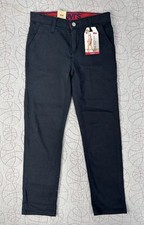 NWT Levi's Boys 502 Regular Black Taper Chino Kids 26x27 / Kids 12 Reg