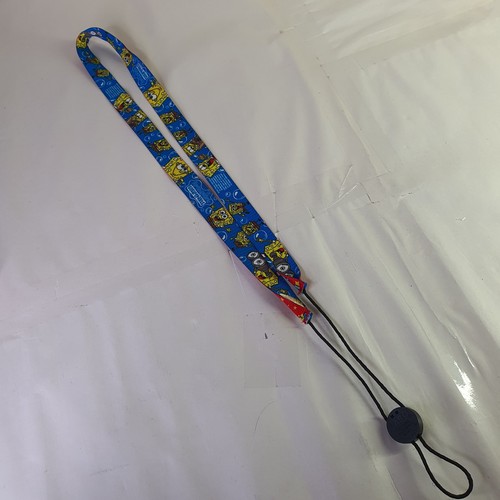 Vintage 2002 Universal Studios Hollywood Tour Lanyard Spongebob Squarepants - Foto 2 di 9