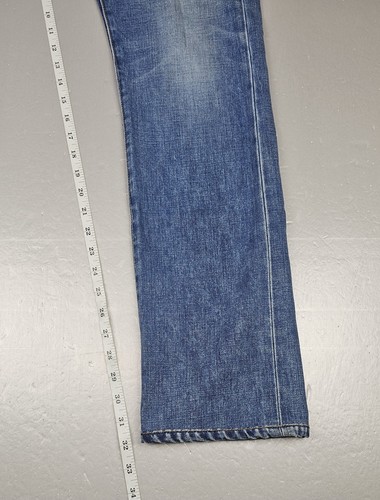 Baldwin Jeans Mens 34x32 Henley Classic Slim Straight USA Denim Kansas City. - Picture 5 of 9