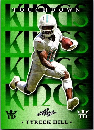 2024 Leaf #RW-10 Tyreek Hill TD KING VERDE - Foto 1 di 2