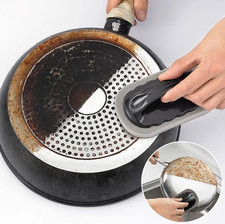 1pc Magic Emery Sponge Brush with Handle Strong Decontamination Cleaner - NEW
