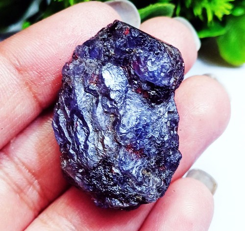 Natural Tanzanite Rough Loose Gemstone 79.70 Ct Certified With Free Gift - Picture 2 of 11