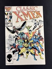 Classic X-Men #1  - Adams Cvr - Storm, Wolverine, Colossus - F/ 1986