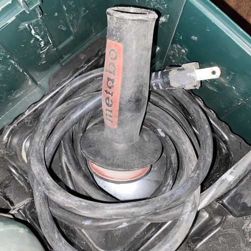 Metabo WEV 15-125 HT 5" Angle Grinder 13.5A 9600 RPM Metal Case TESTED Works - Picture 4 of 9