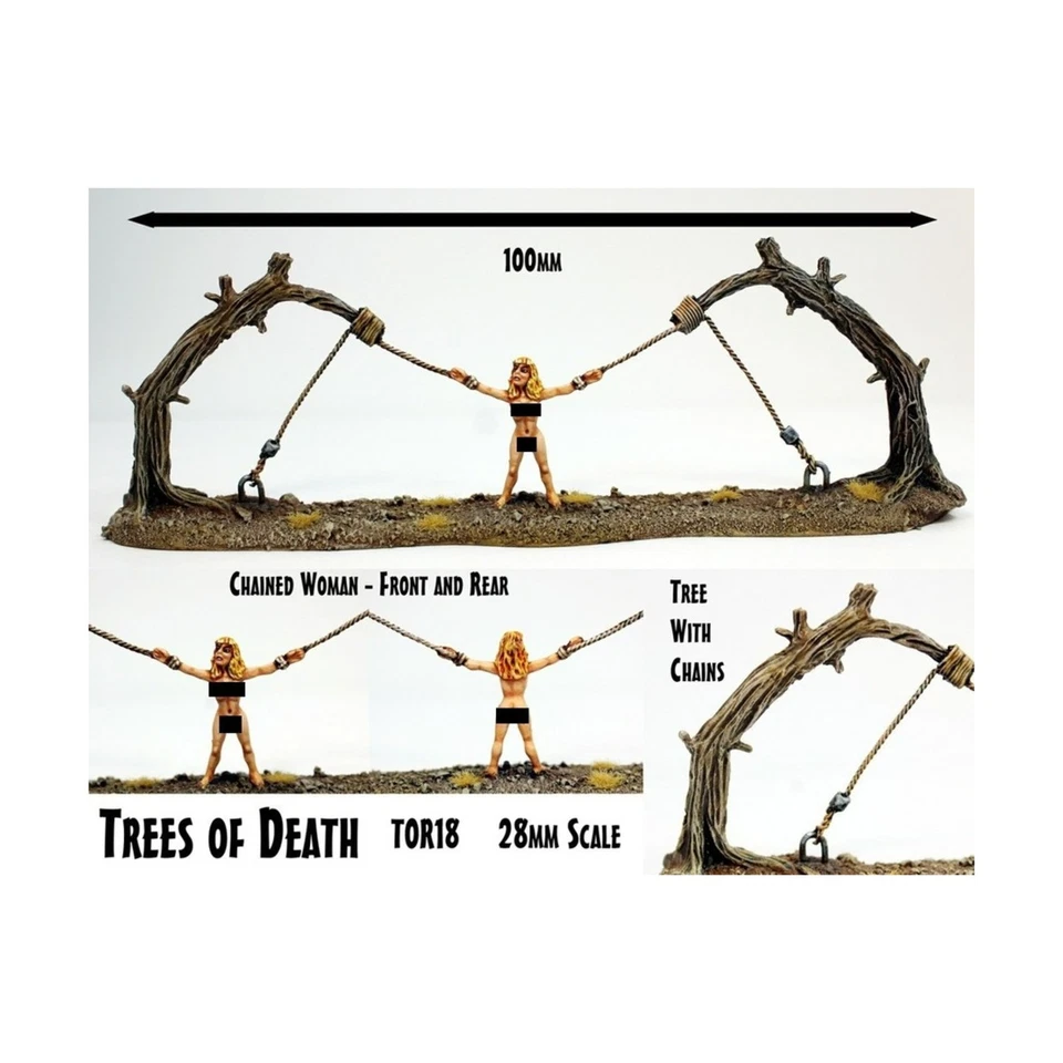 Pack Mini Árboles de la Muerte Fantasía Ejércitos Alternativos Nuevo Foto 2 de 2