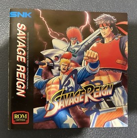 Neo Geo AES Savage Reign - US Version - Conversion W/ Authentic Manual - !L@@K!