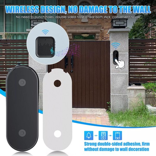 Drahtlose Smart Video Türklingel Tuya Sicherheitskamera Klingel Telefon Türring - Bild 14 von 19