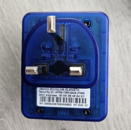 THREE UNITS Devolo dLAN Ethernet Home Plugs - Afbeelding 3 van 3