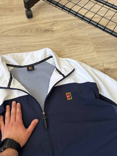 Vintage Y2K Nike Court Tennis Light Traack Jacket Men's Size XL - Picture 3 of 8