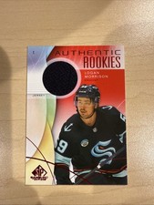 2024-25 UD Sp Game Used - Authentic Rookies Logan Morrison #214 Red Jersey 